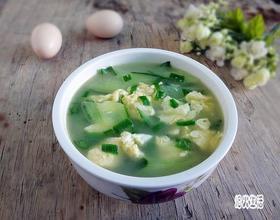 吃瓜鸡蛋打汤的做法视频